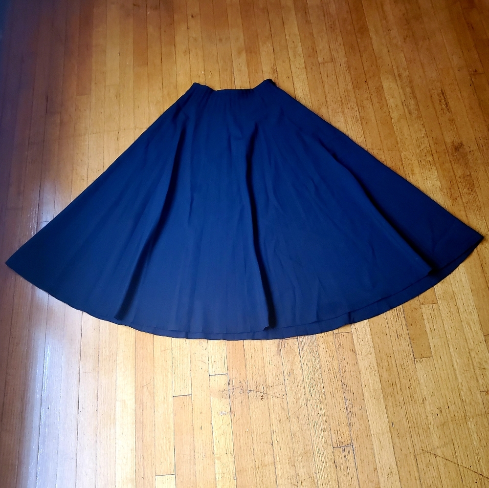 Long circle skirt